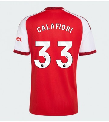 Arsenal Riccardo Calafiori #33 Hjemmebanetrøje 2026-27 Kortærmet